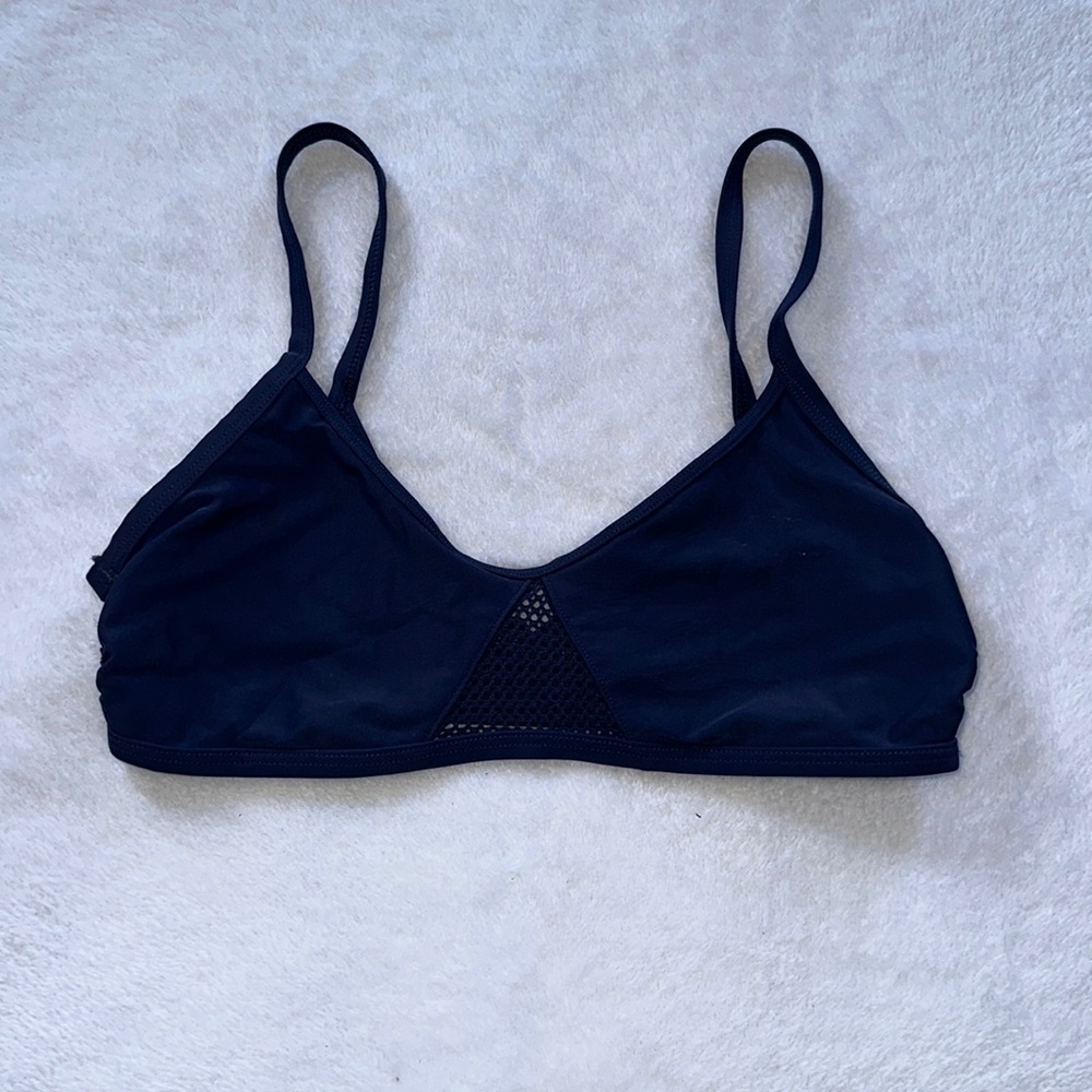 Aerie Navy Blue Bikini Top